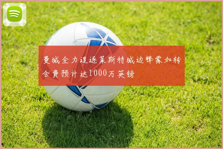 曼城全力追逐莱斯特城边锋蒙加转会费预计达1000万英镑
